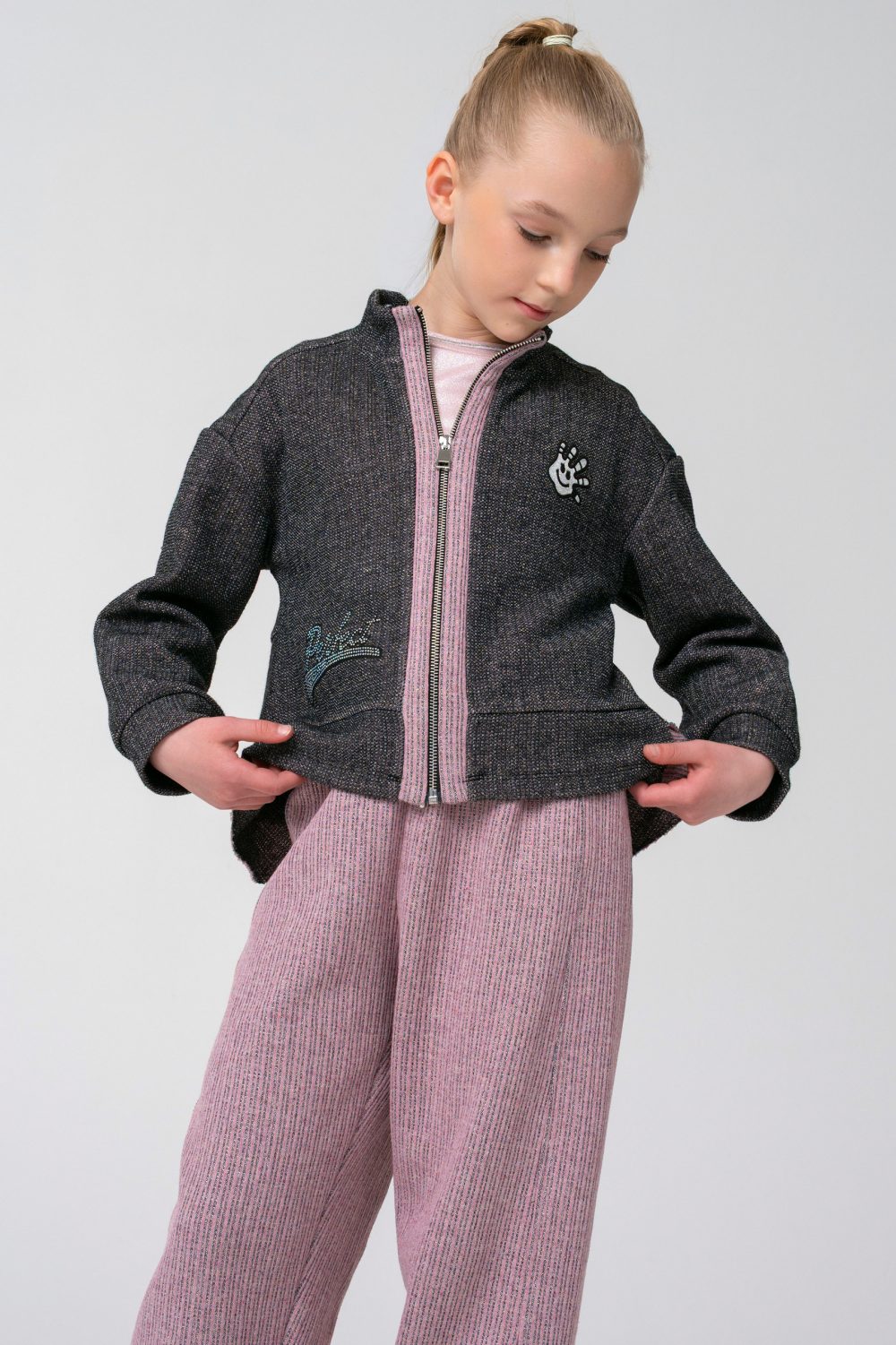 Kapişonlu Kız Çocuk SweatShirt